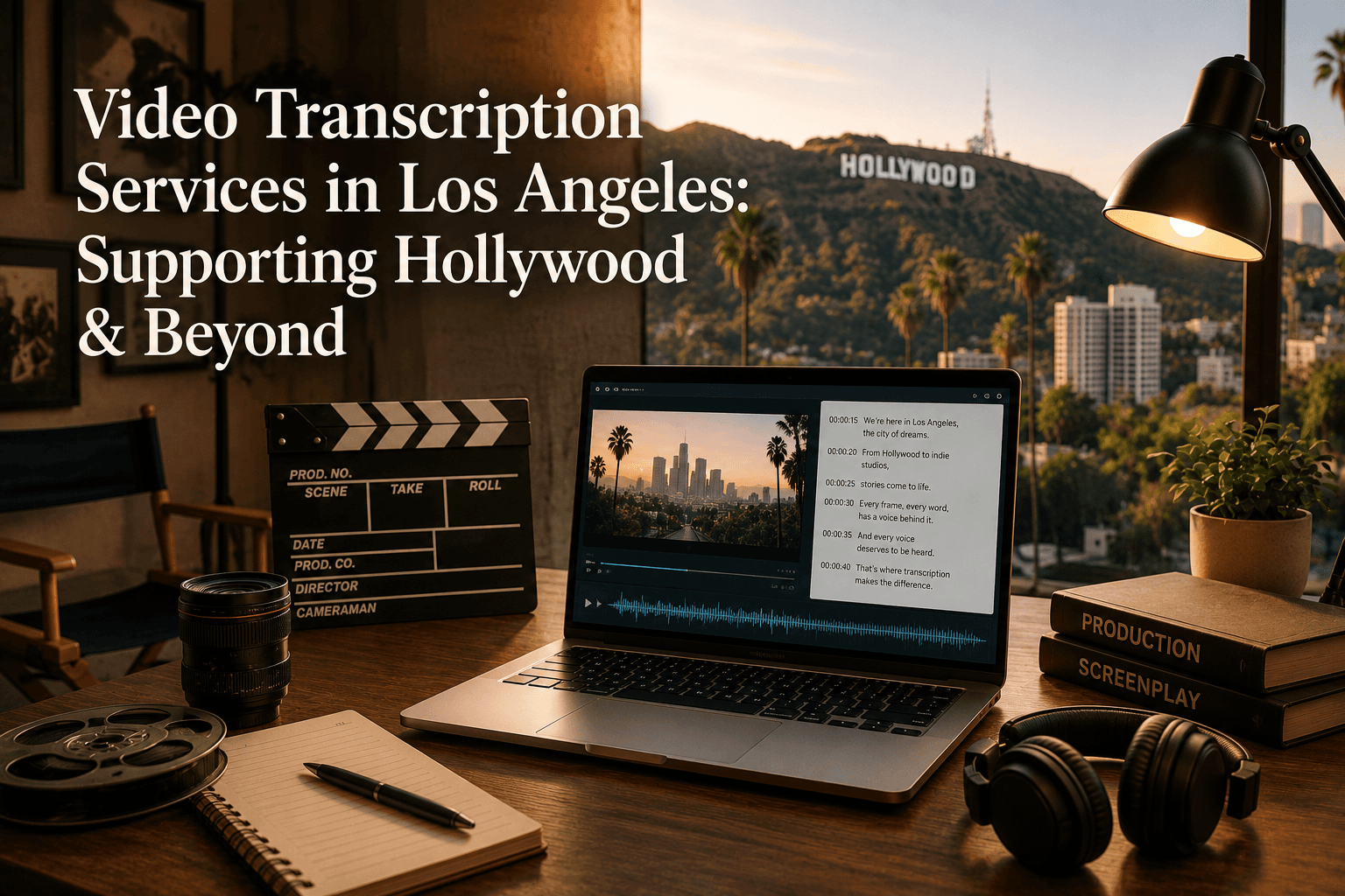 Video Transcription Services in Los Angeles Supporting Hollywood & Beyond